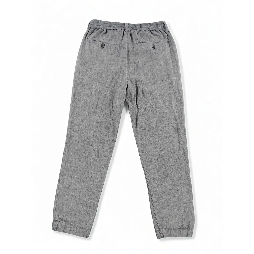 Minimalist Streetwear Banana Republic Mason Pant 30x30 Linen Cotton Drawstring